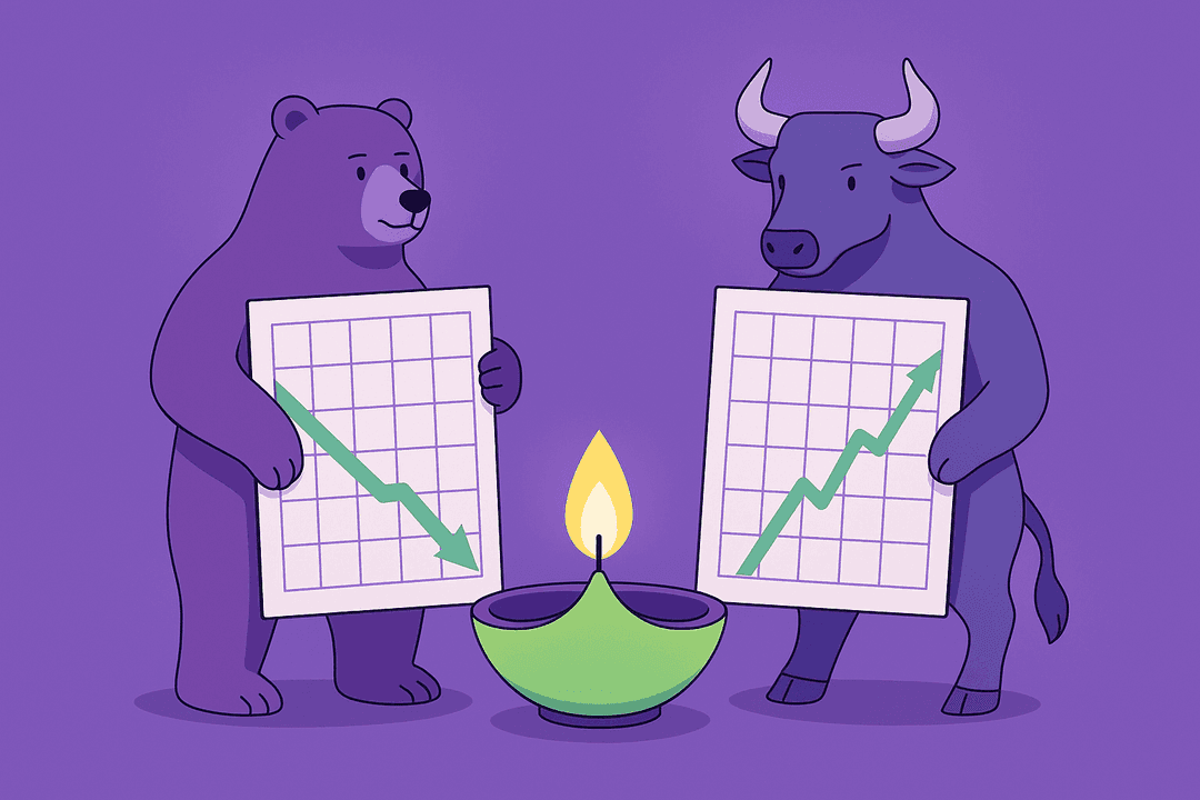 Nifty 50 Muhurat Trading performance - 2025