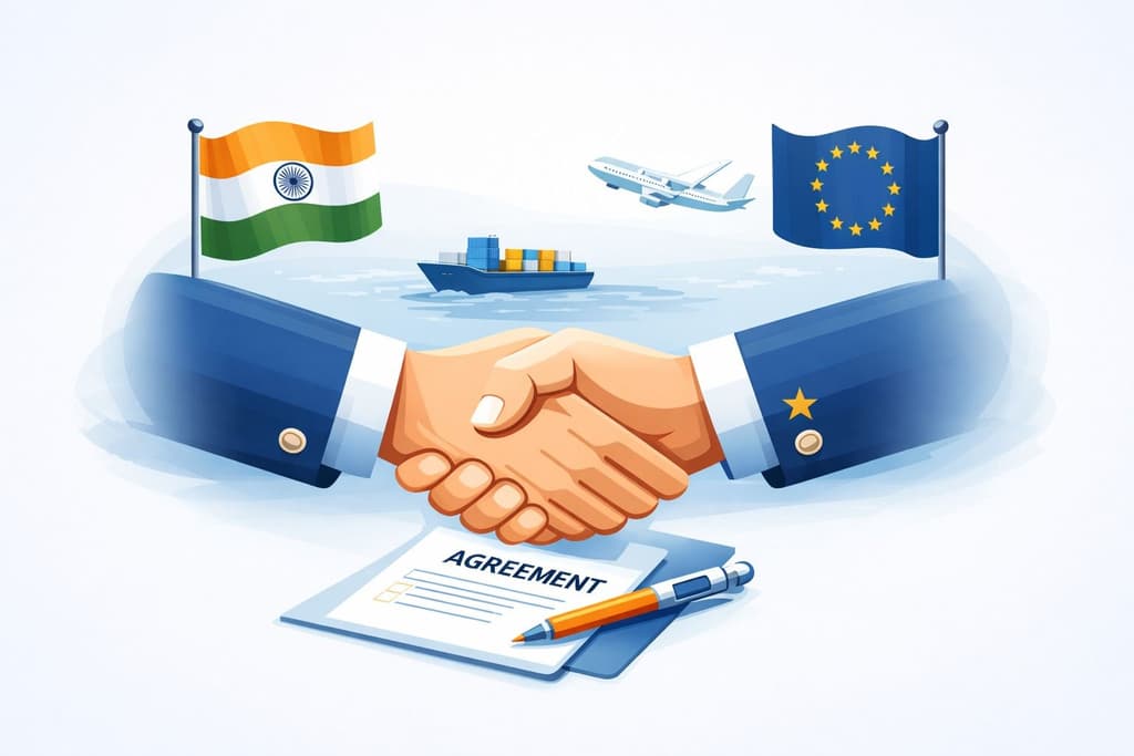 India–EU Trade Deal: Key Sectors & Stocks Set to Benefit