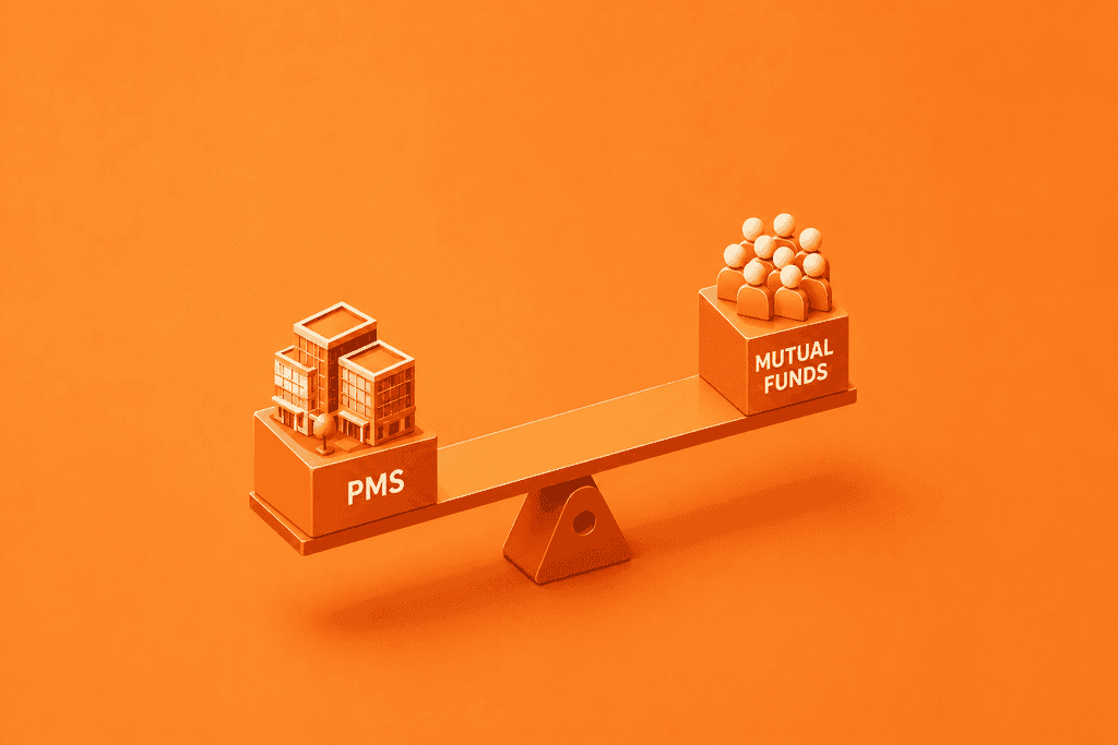 Mutual funds vs pms , whatsa the difference and which one is right for you