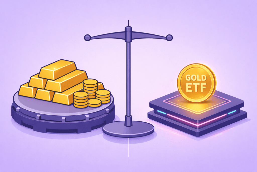 Physical Gold vs Gold ETFs Best Gold Investment in India