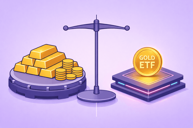 Physical Gold vs Gold ETFs Best Gold Investment in India