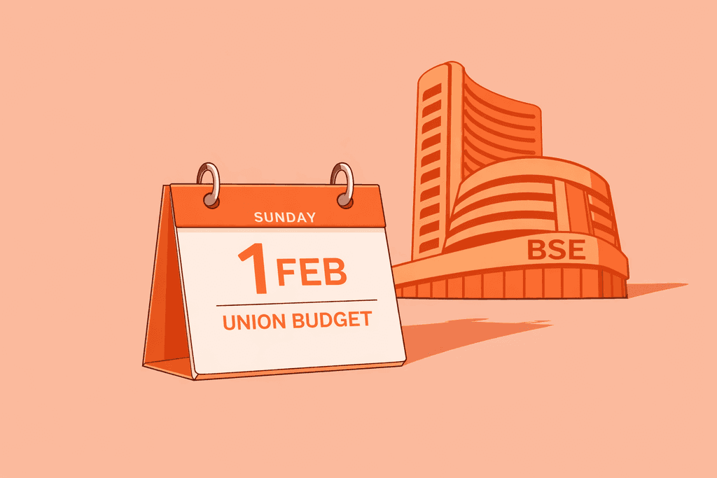 Stock Markets Open on 1 Feb Sunday Union Budget 2026 - NSE BSE